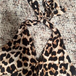 No Boundaries Leopard Print Maxi Dress